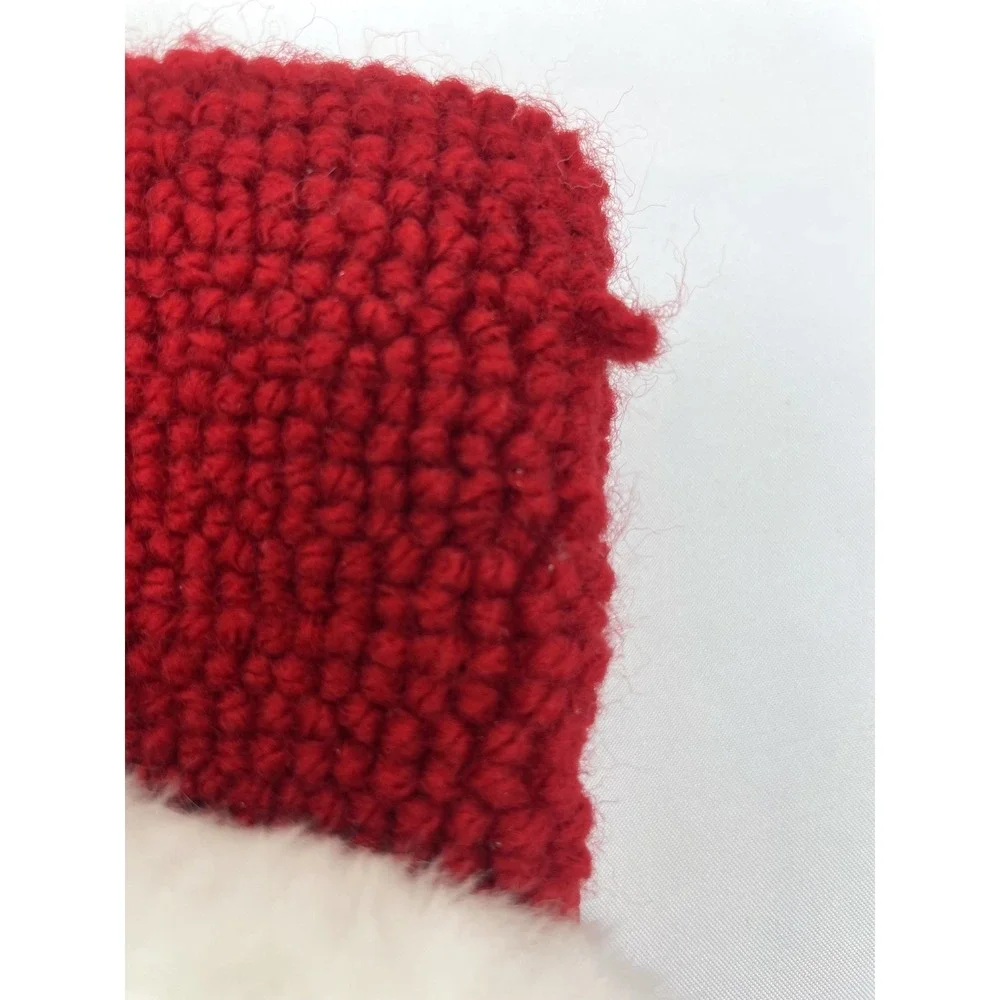 Dan Dee Santa Claus Christmas Stocking Needlepoint 3D Collector's Choice